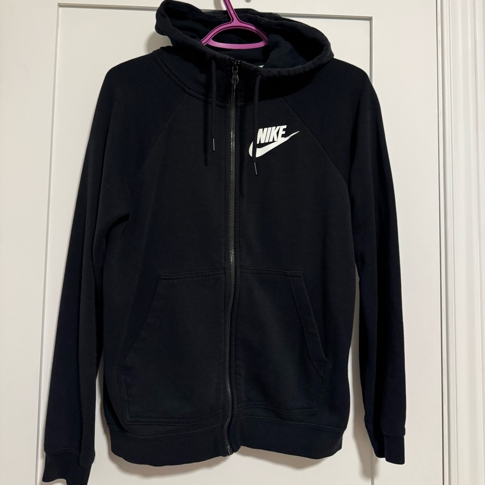 Nike Black Full-Zip Hoodie